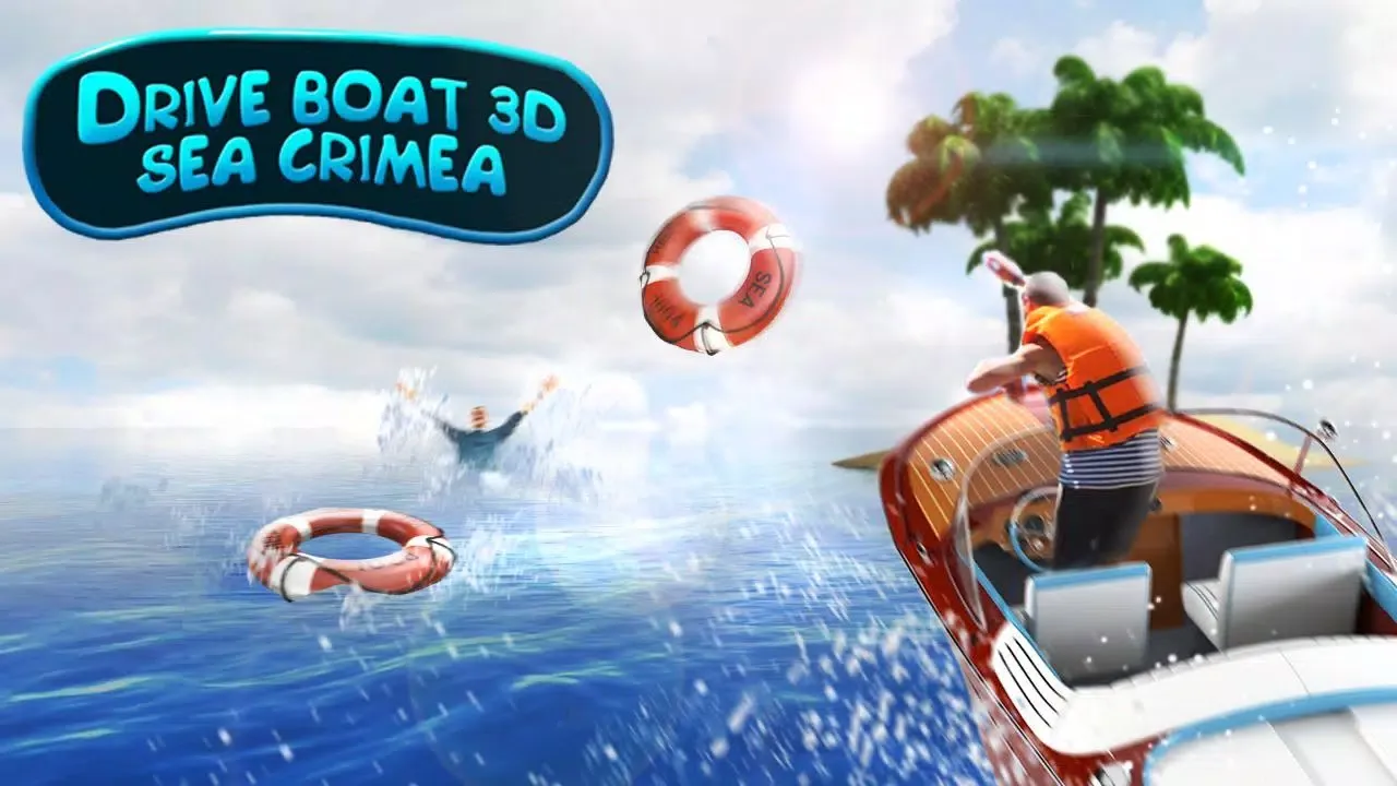 Drive Boat 3D Sea Crimea Screenshots