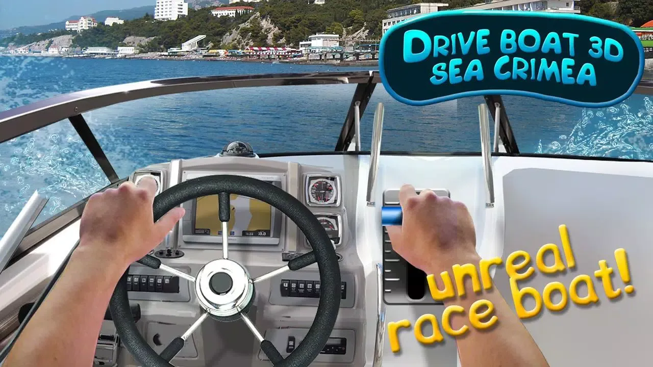 Drive Boat 3D Sea Crimea Screenshots