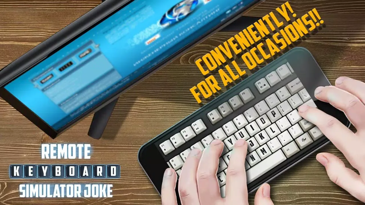 Скриншоты Remote Keyboard Simulator Joke