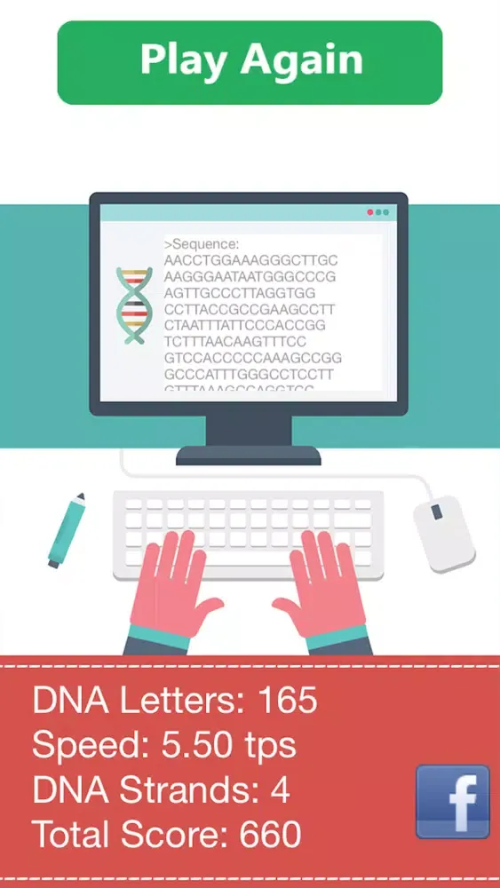 ภาพหน้าจอของ Xtract DNA - The Simplest Game