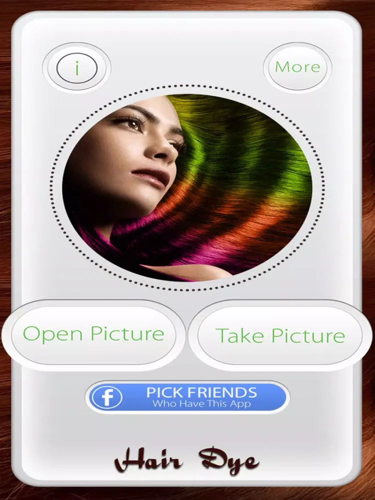 Zrzuty ekranu Hair Dye - Wig Color Changer iPad 