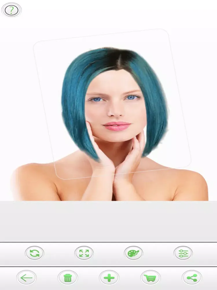 Zrzuty ekranu Hair Dye - Wig Color Changer iPad 