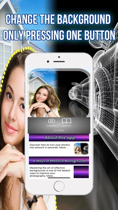 Скриншоты Photo Background Style Changer