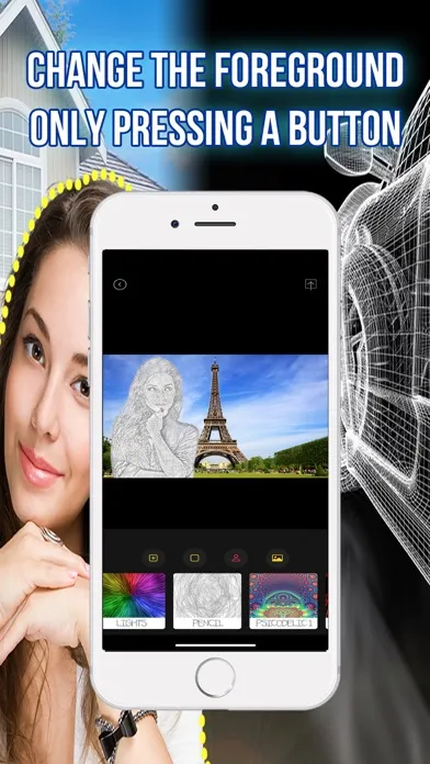 Скриншоты Photo Background Style Changer