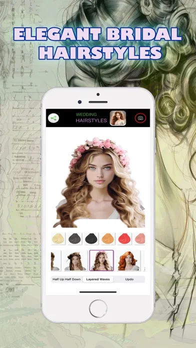 Tangkapan layar Dream Wedding Hair