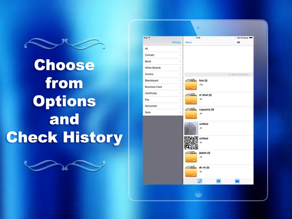 Scan to PDF Converter iPad  स्क्रीनशॉट