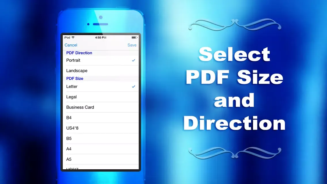 Scan to PDF Converter स्क्रीनशॉट