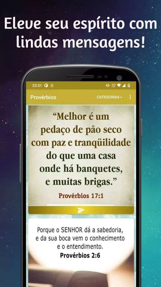 Mensagens Bíblicas e Frases Screenshots