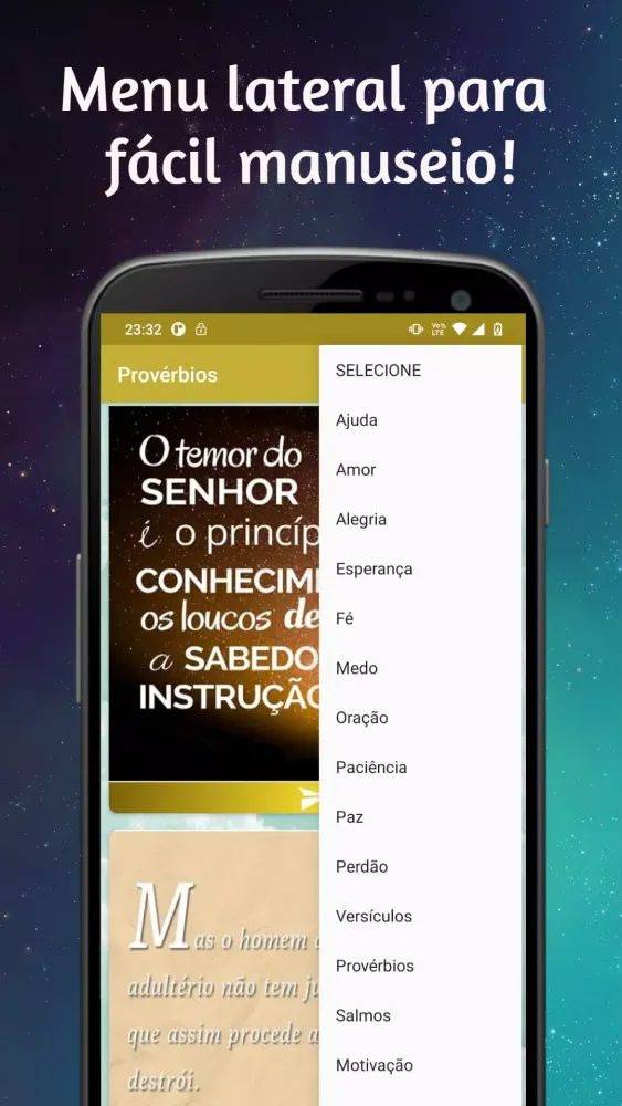 Mensagens Bíblicas e Frases Screenshots