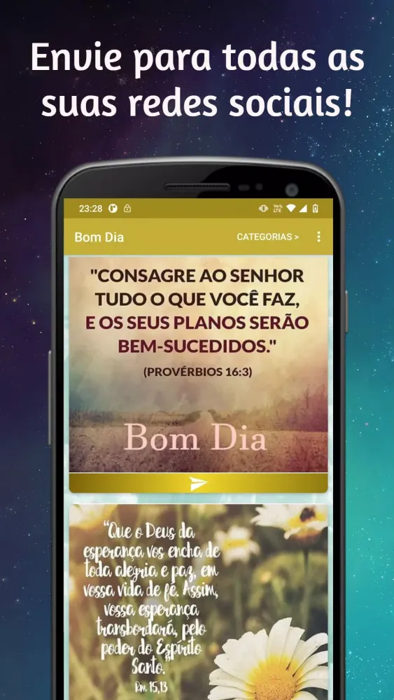 Mensagens Bíblicas e Frases Screenshots