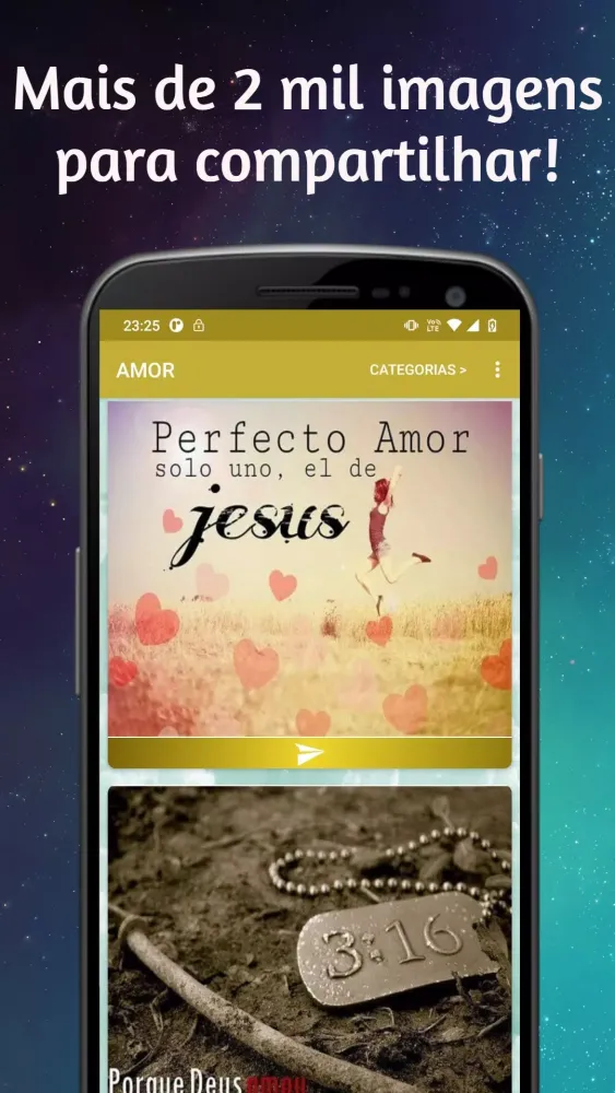 Mensagens Bíblicas e Frases Screenshots