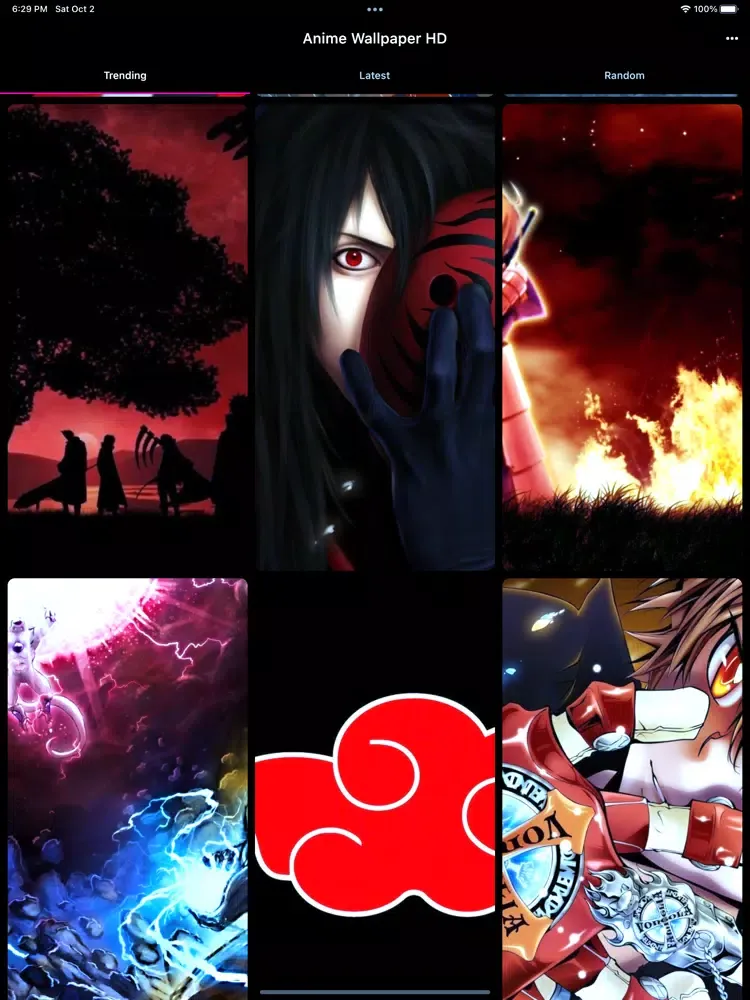 Ảnh chụp màn hình của Otaku Anime Wallpaper 4k ! iPad 