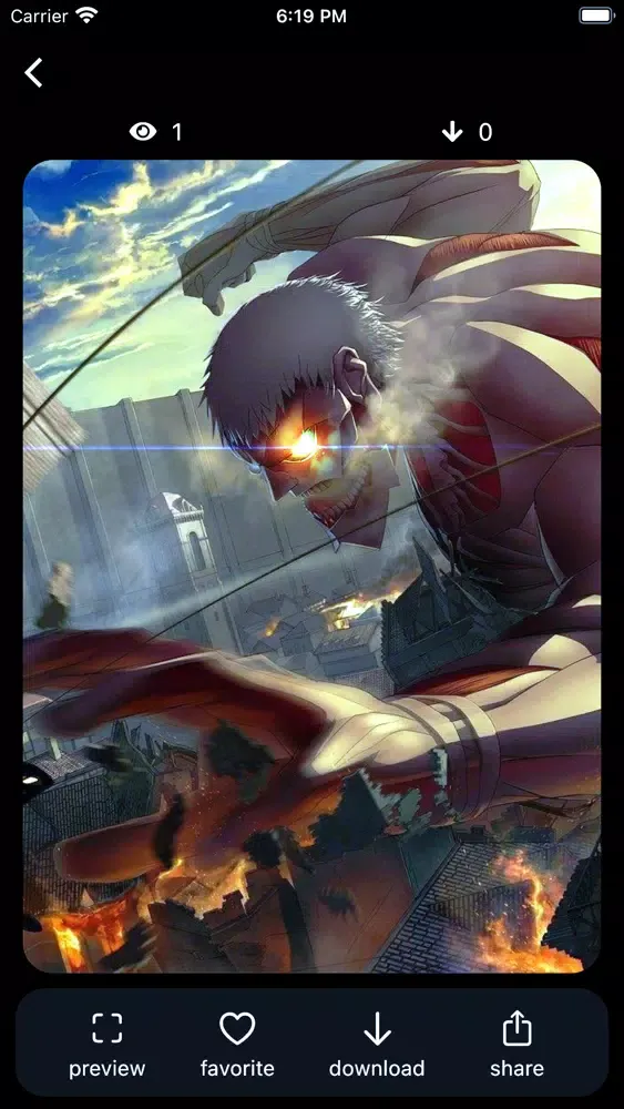 Ảnh chụp màn hình của Otaku Anime Wallpaper 4k !