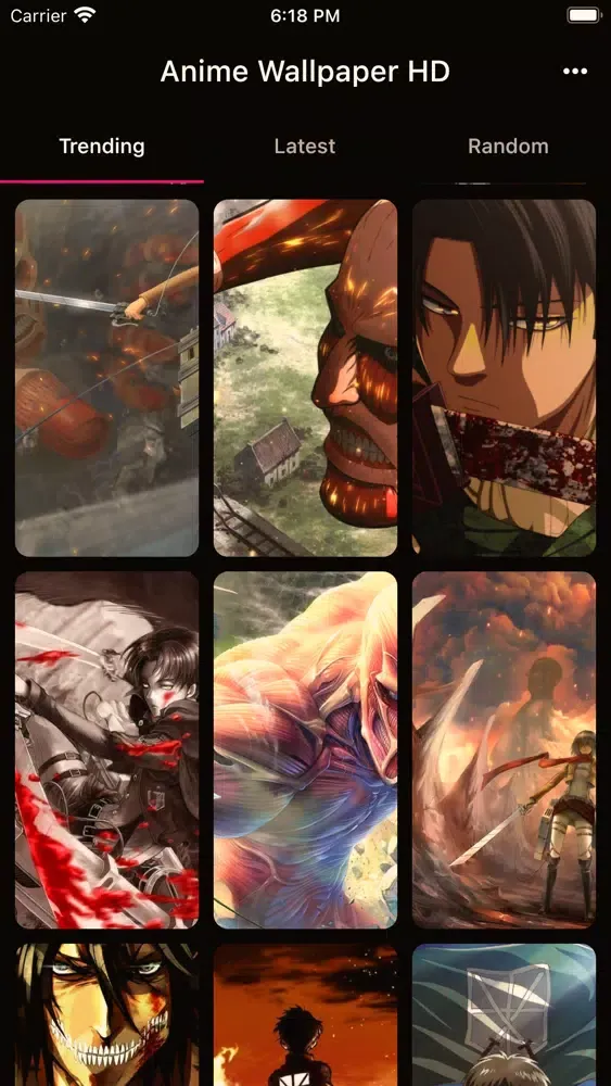 Ảnh chụp màn hình của Otaku Anime Wallpaper 4k !