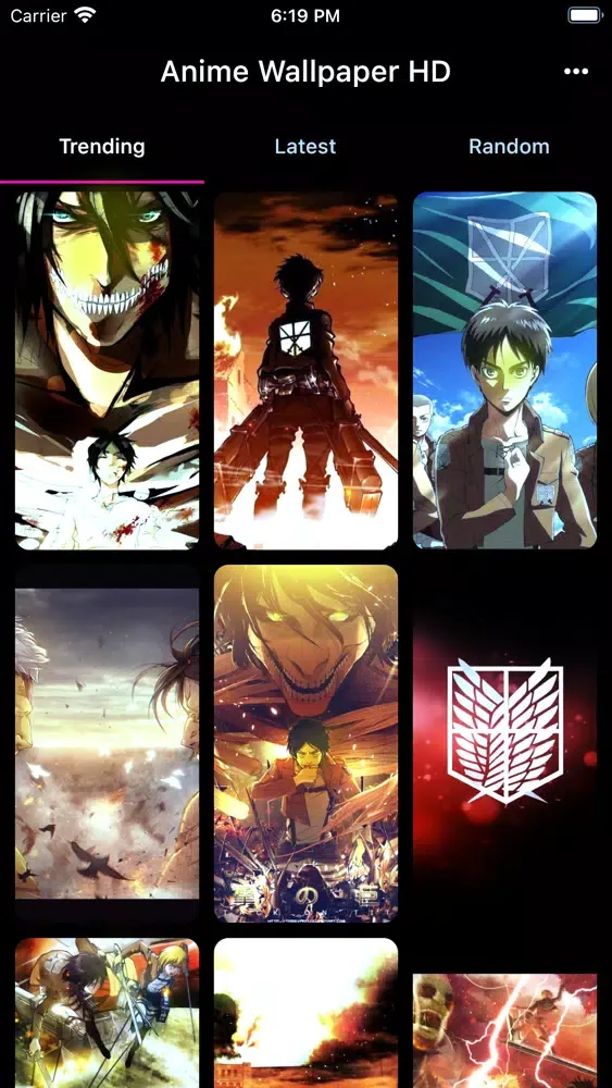 Ảnh chụp màn hình của Otaku Anime Wallpaper 4k !