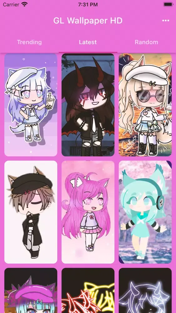 Capturas de pantalla de Cute GL gacha wallpapers HD