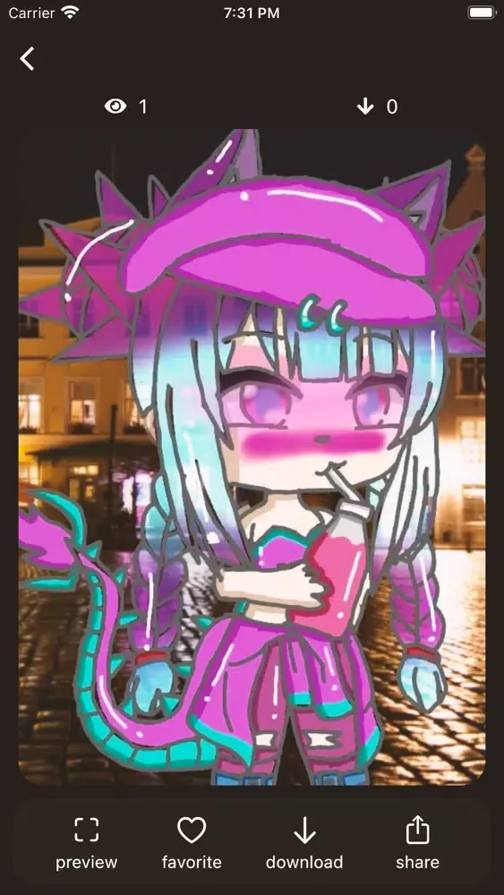 Capturas de pantalla de Cute GL gacha wallpapers HD