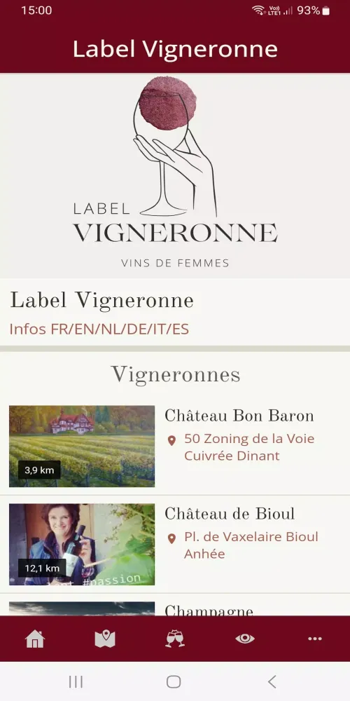 Label Vigneronne Vin de Femmes Screenshots