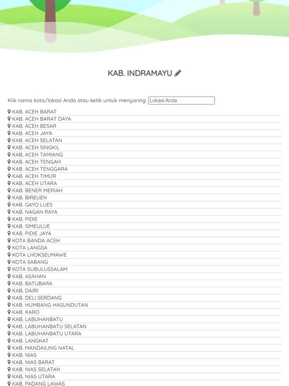 Zrzuty ekranu Jadwal Sholat Ahlul Bait iPad 