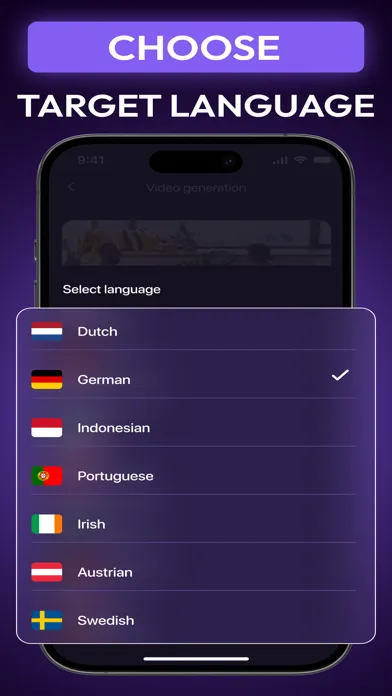 AI Video Voice Dubbing স্ক্রিনশট