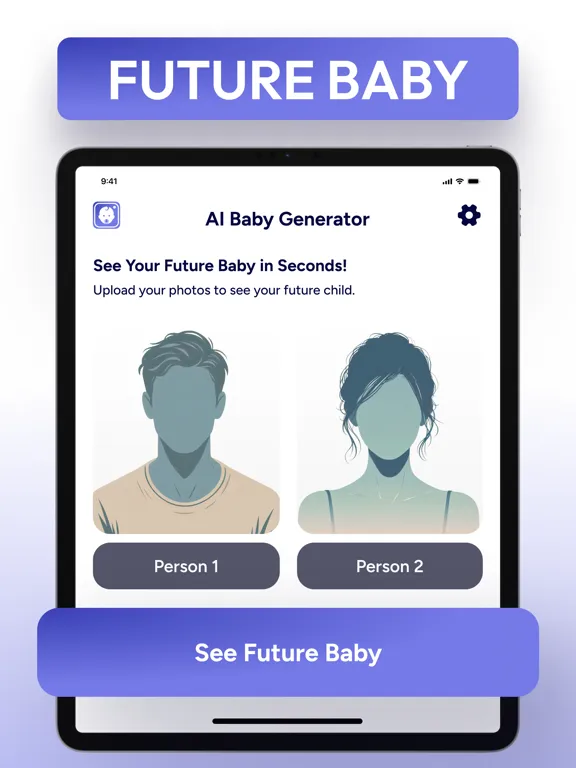 Future Baby Predictor AI iPad 应用截图
