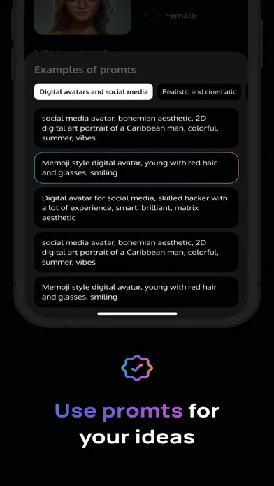 AI Photo Avatar Creator স্ক্রিনশট