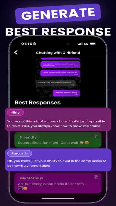 Flirtini Chat & Date Wizard स्क्रीनशॉट