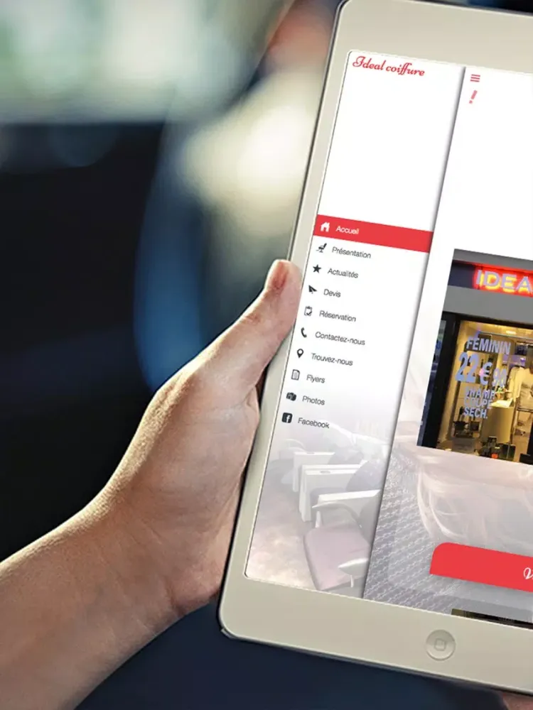 Idéal Coiffure iPad 應用截圖