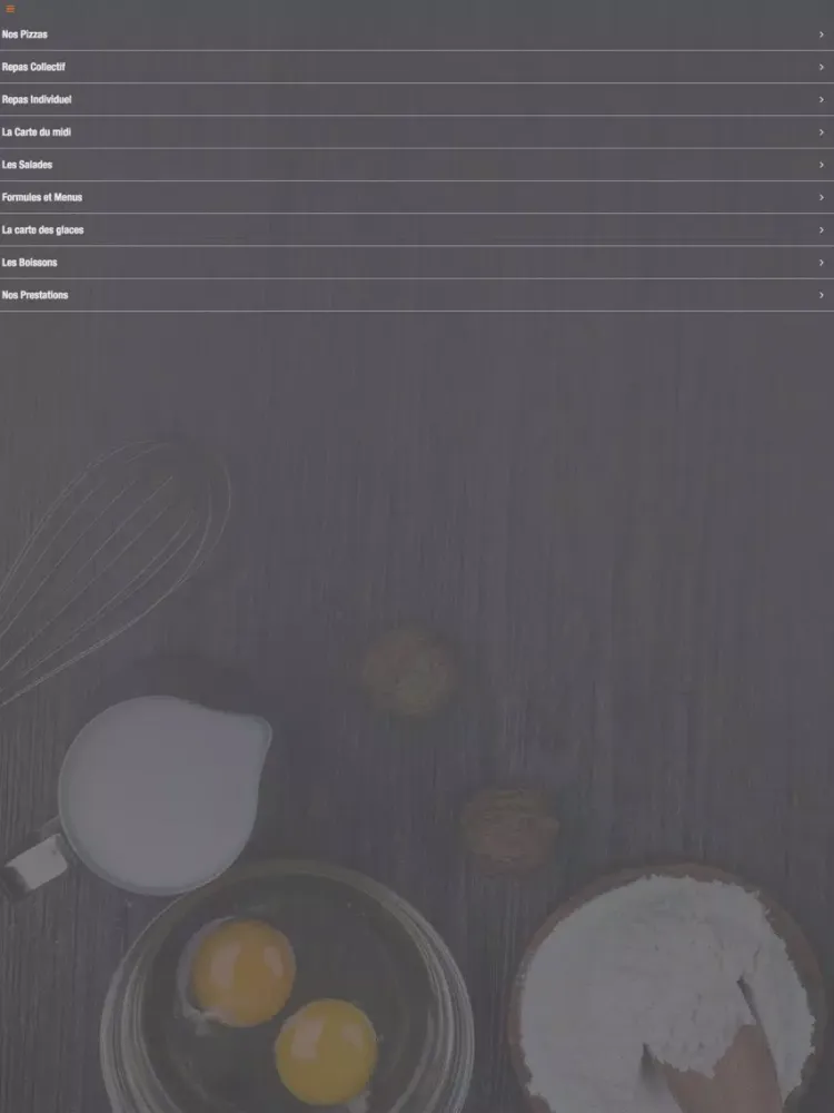 Ảnh chụp màn hình của Le Barra iPad 