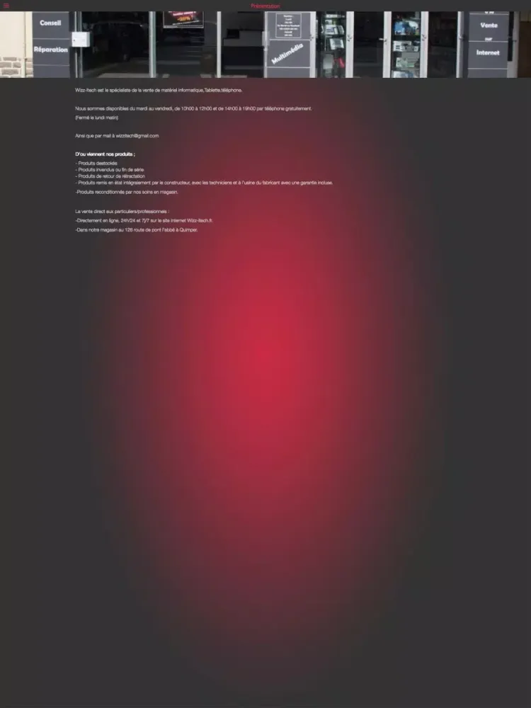 Zrzuty ekranu Wizz iTech iPad 