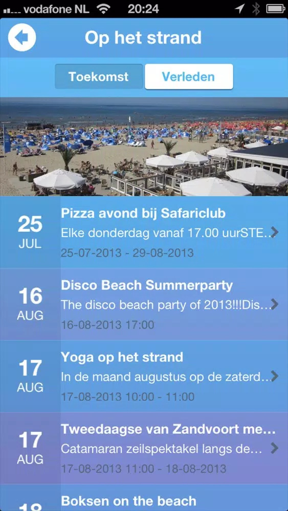 Zandvoort app Screenshots