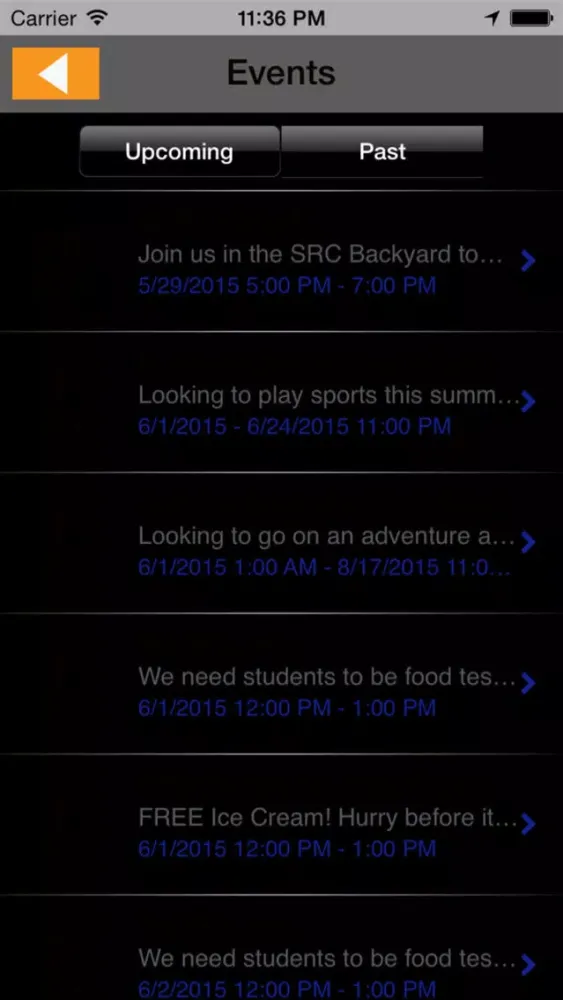 ภาพหน้าจอของ WSU Summer Session
