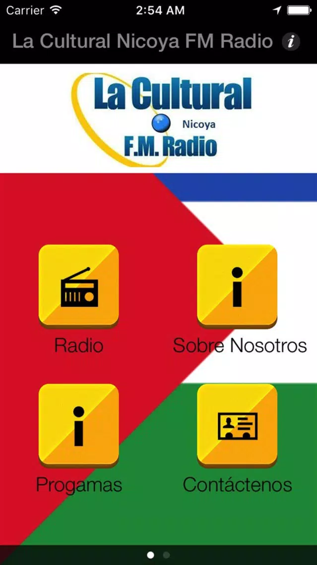La Cultural Nicoya FM Radio 스크린샷