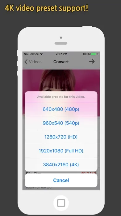 Video Diet - Compress Videos for Free Memory 스크린샷