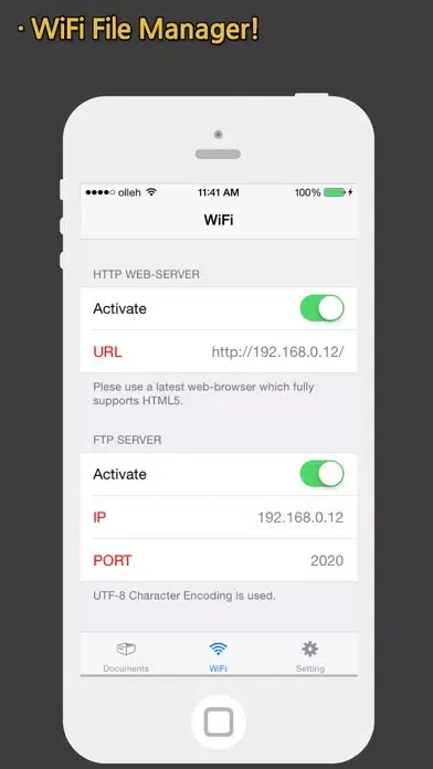 AirUSB (Wireless Flash Drive) Screenshots
