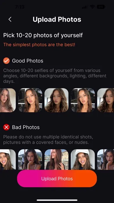 Скриншоты Headshot AI Photo Generator