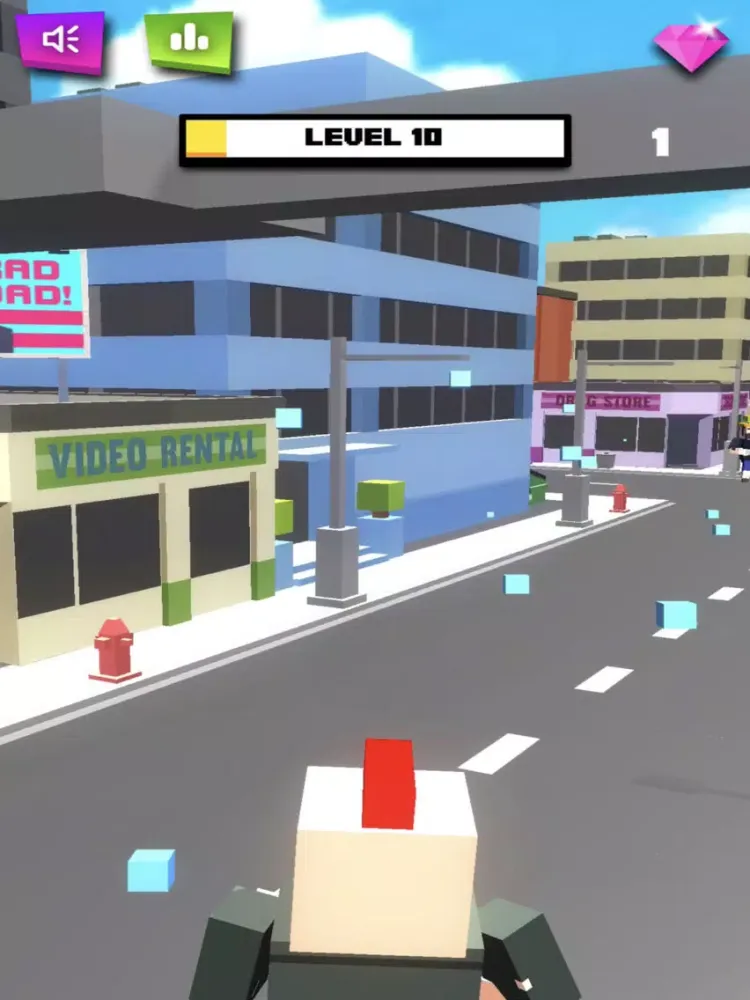 ภาพหน้าจอของ Shooty Streets! iPad 