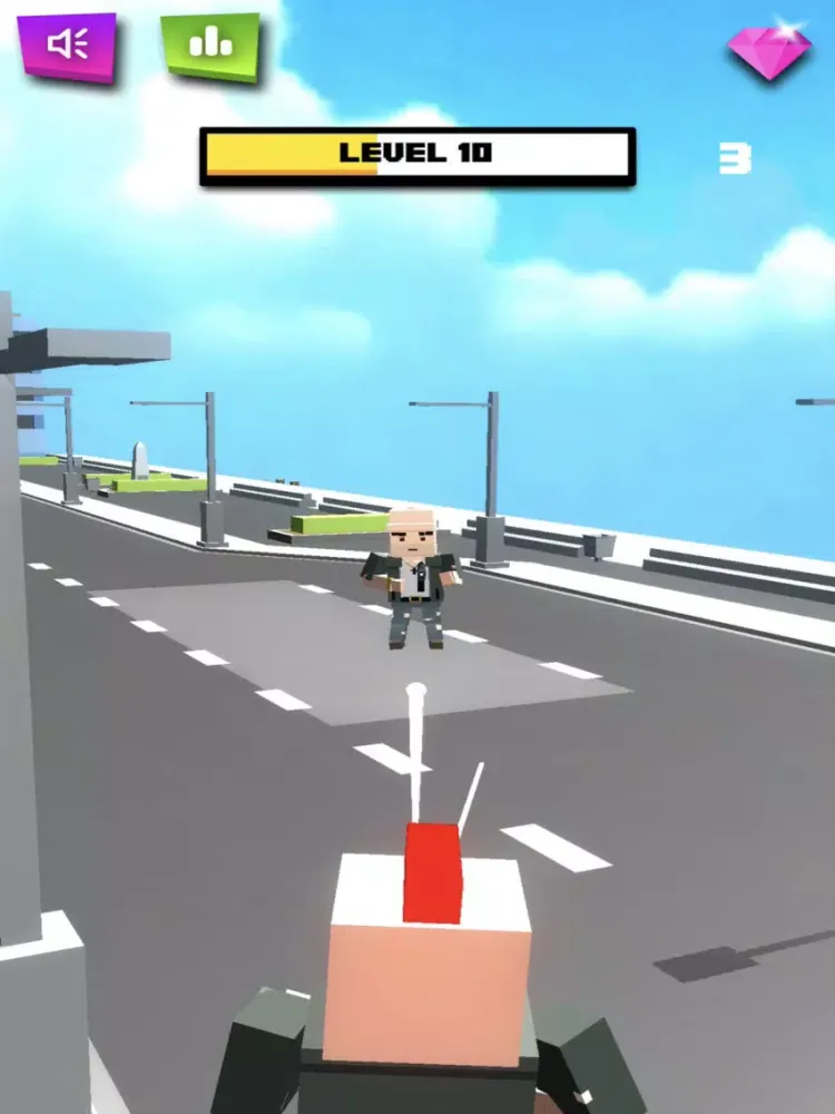 ภาพหน้าจอของ Shooty Streets! iPad 