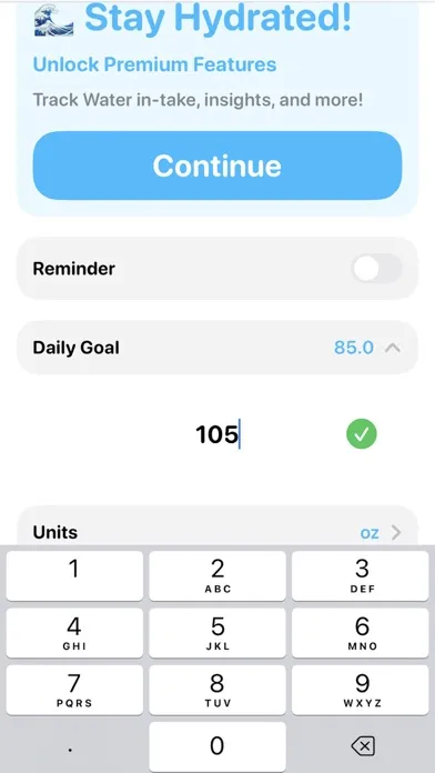 Water Tracker: Reminder App Screenshots