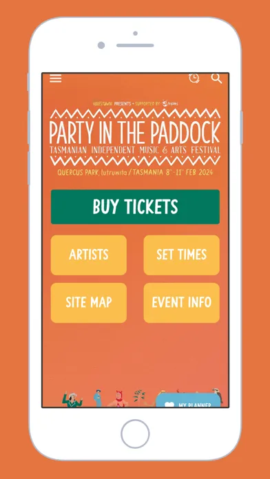 Capturas de tela do Party in the Paddock