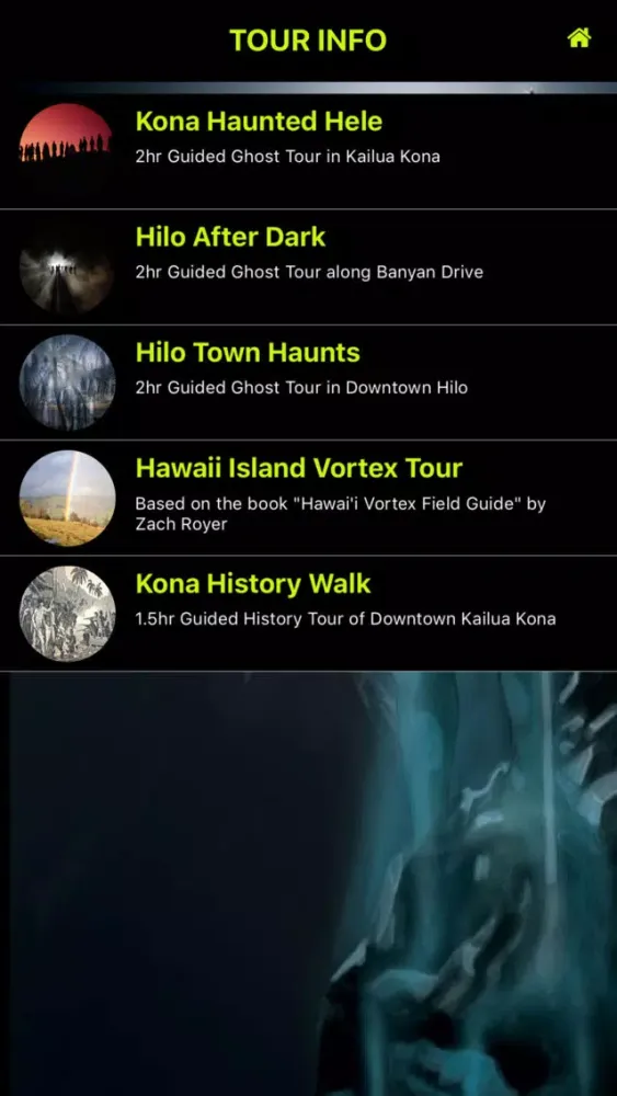 Capturas de pantalla de Big Island Ghost Tours