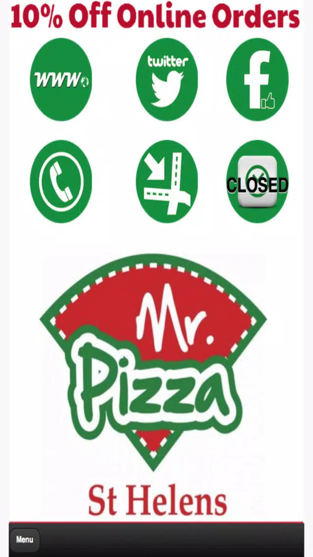 Mr Pizza Takeaway Screenshots