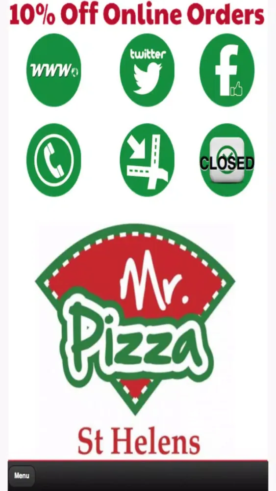 Mr Pizza Takeaway Screenshots