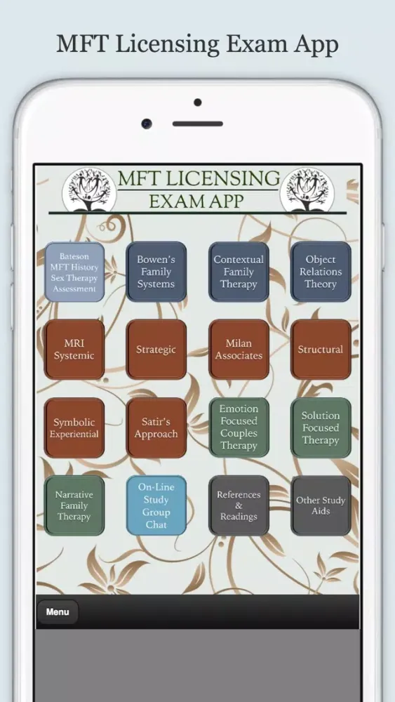 Captures d'écran de MFT Licensing Exam App