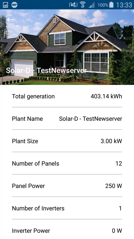 My Solar D Screenshots