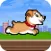 Tiny Flying Puppy - flap dog flapping clumsy wings flyer games for boys