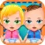 Mommy's Twins New Babies Doctor - my baby newborn mother spa salon game for kids