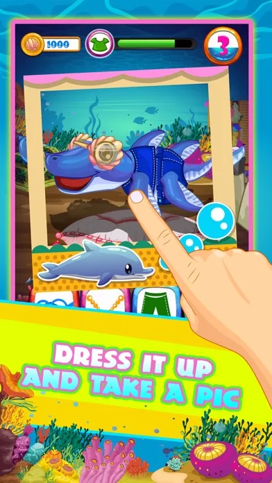 Ảnh chụp màn hình của My Pet Dinosaur Story - virtual baby mini salon & dress-up makeover games for kids, boy, girl