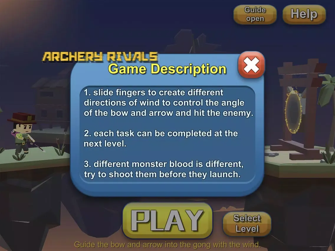 Captures d'écran de Archery Rivals iPad 