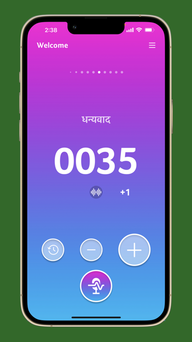 Captures d'écran de V Counter Plus: Word Tracker
